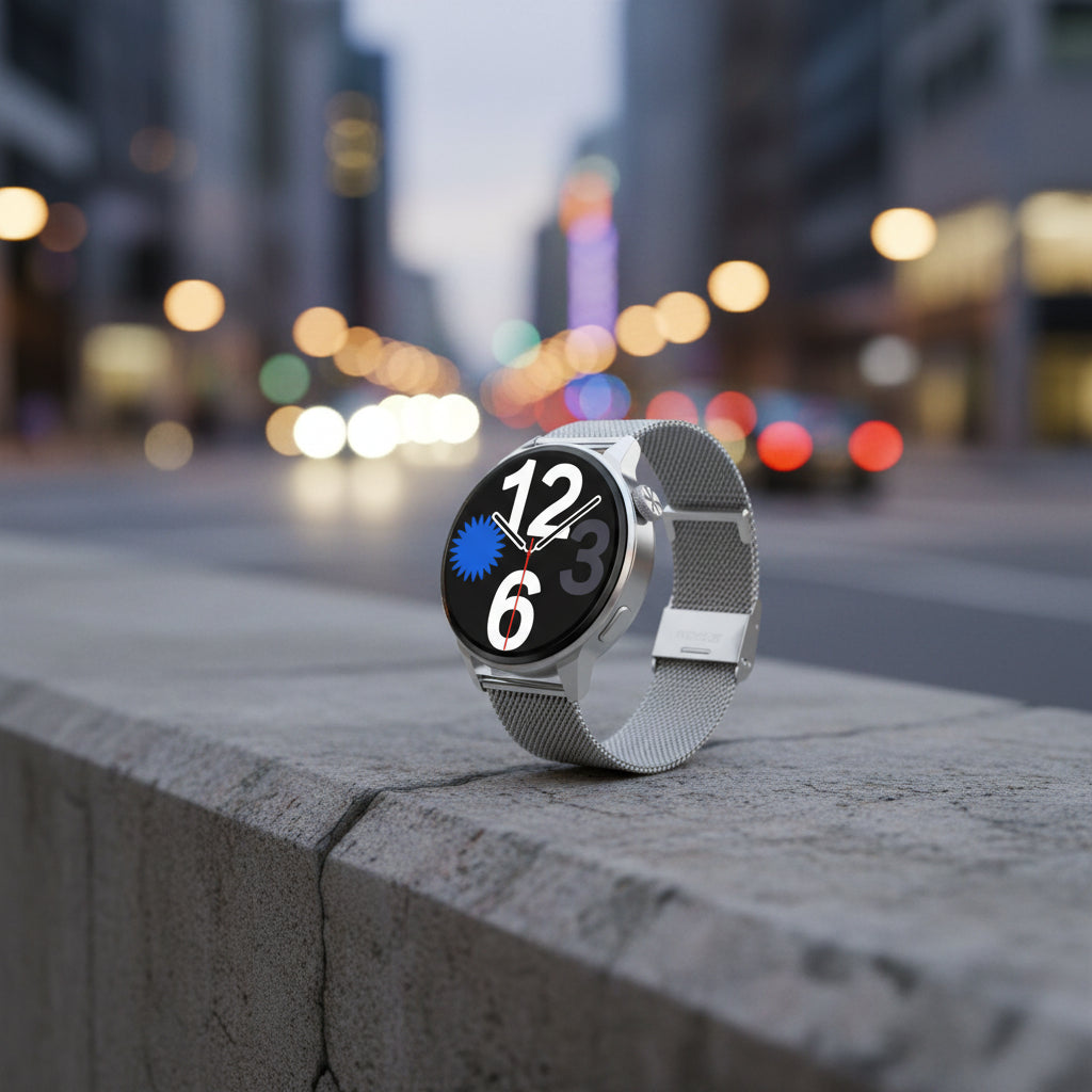 Montre Connectée Élégante — Bluetooth 5.0 & IP68