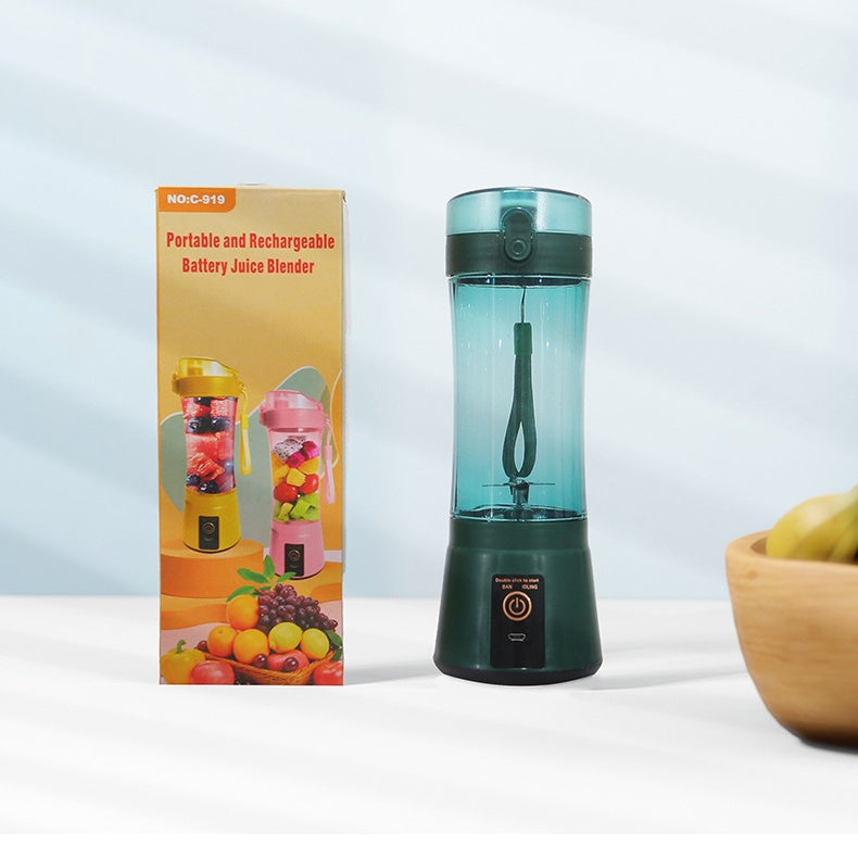 Draagbare elektrische fruitpers draadloze USB oplaadbare minimixer multifunctionele smoothieblender voor de zomer keukenbenodigdheden