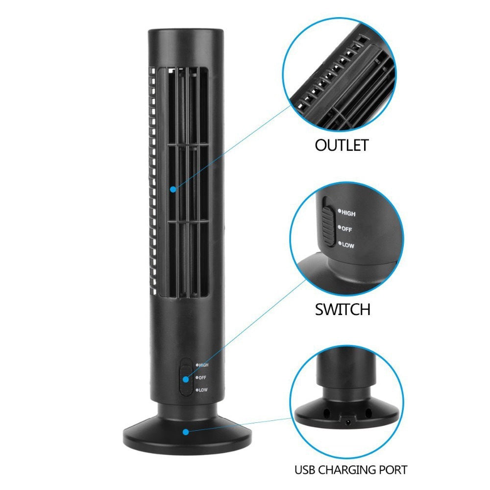 Tower fan, bladeless fan, tower electric fan, mini vertical air conditioner fan, handheld fan