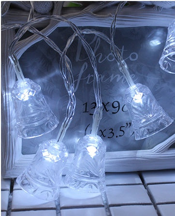 Sneeuwpop Kerstboom LED Lichtslinger Sneeuwvlokken Fairy Lights Hangende Ornamenten
