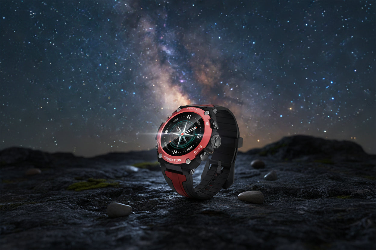 Montre Sport DK10 — Musique, Boussole & Plongée