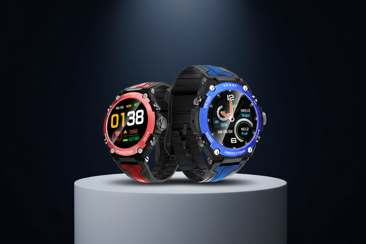 Montre Sport DK10 — Musique, Boussole & Plongée