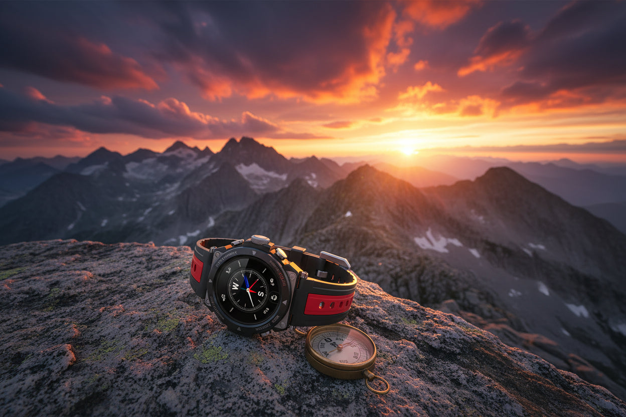 Montre Sport DK10 — Musique, Boussole & Plongée
