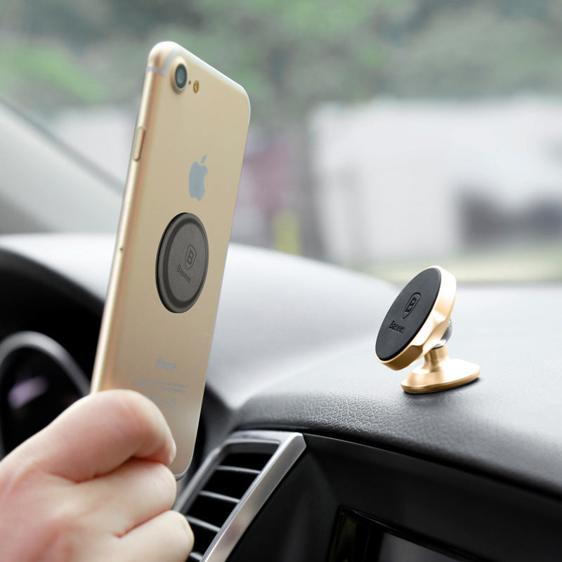 Plaque Métallique Adhésive pour Support Téléphone Magnétique Voiture — Pack 2 Pièces Baseus