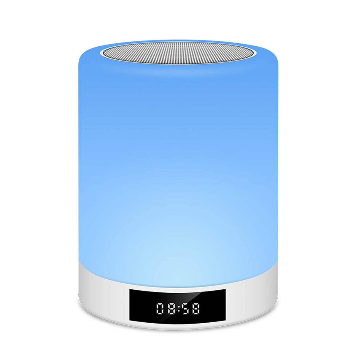 Rechargeable USB Night Light Bluetooth Speaker Mini Speaker Alarm Clock Speaker