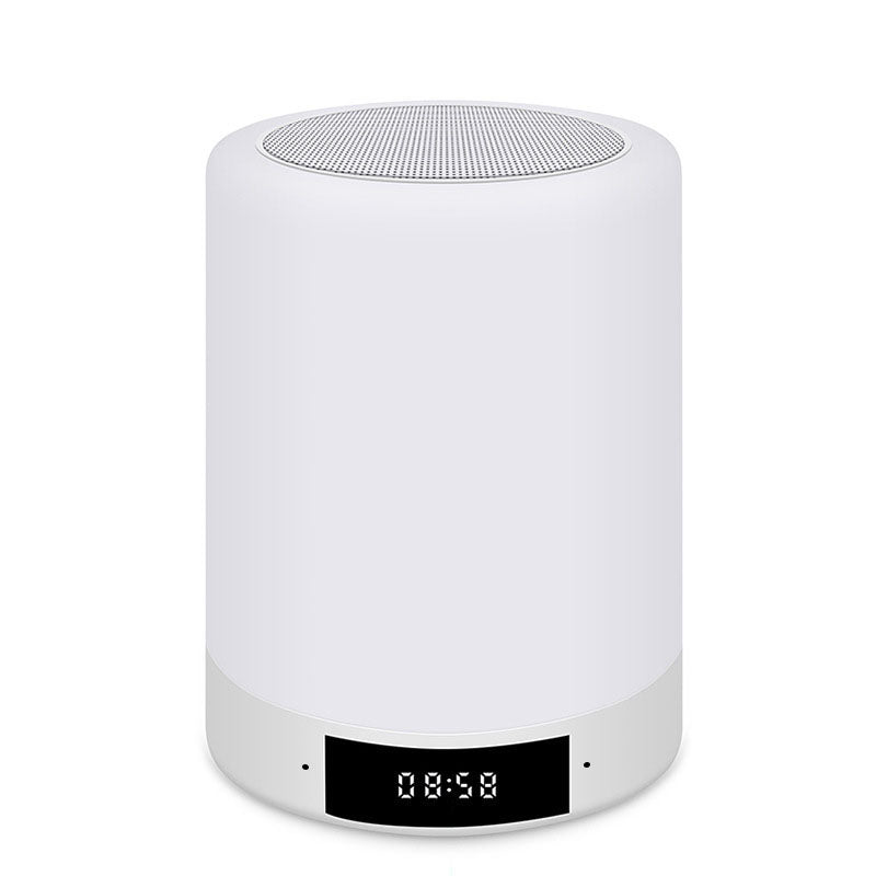 Rechargeable USB Night Light Bluetooth Speaker Mini Speaker Alarm Clock Speaker
