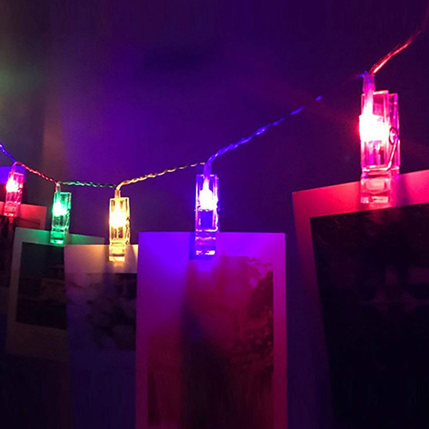 LED-lichtslinger met fotohouders