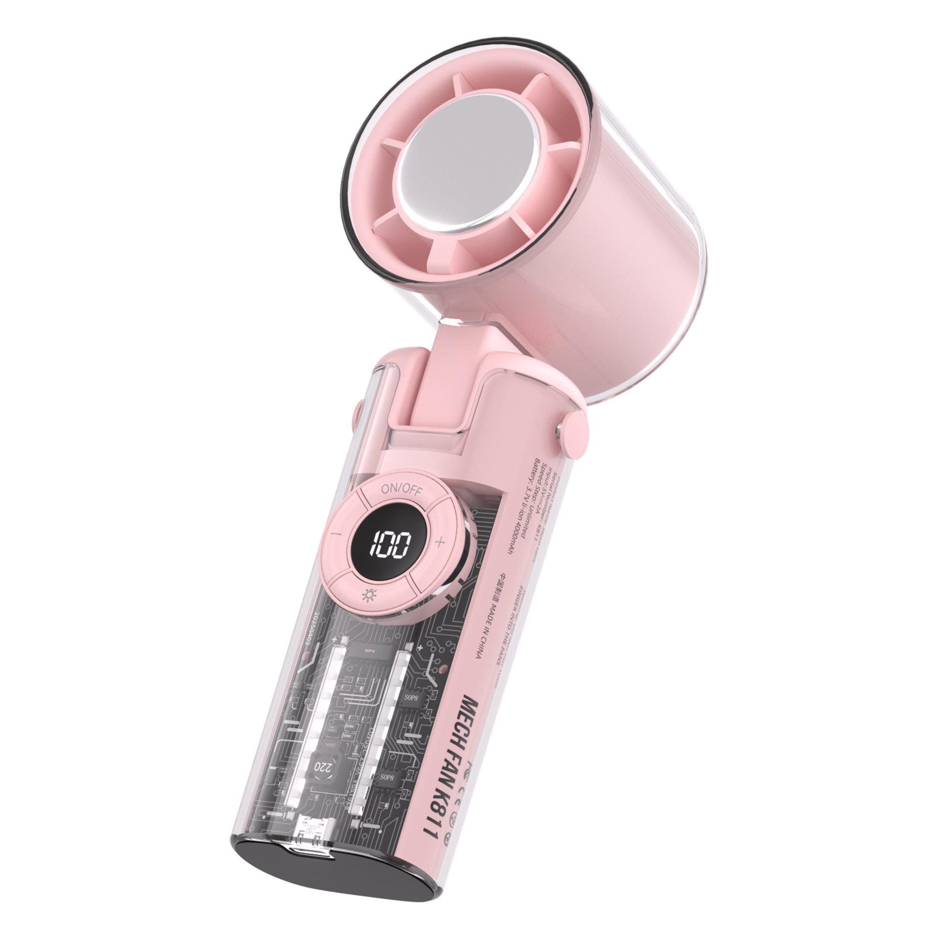 Personality Ice Compress Small Handheld Fan