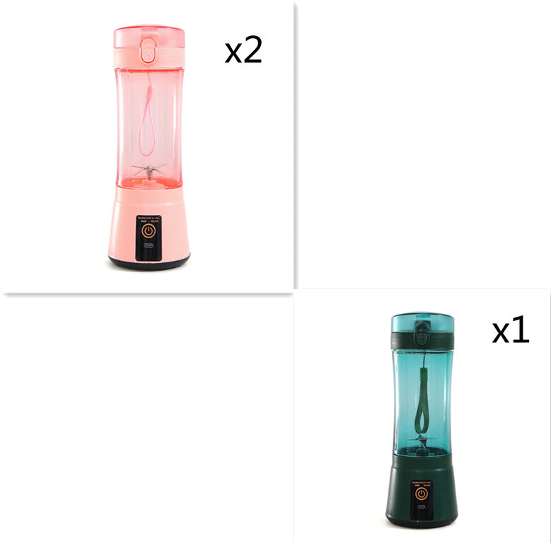 Draagbare elektrische fruitpers draadloze USB oplaadbare minimixer multifunctionele smoothieblender voor de zomer keukenbenodigdheden