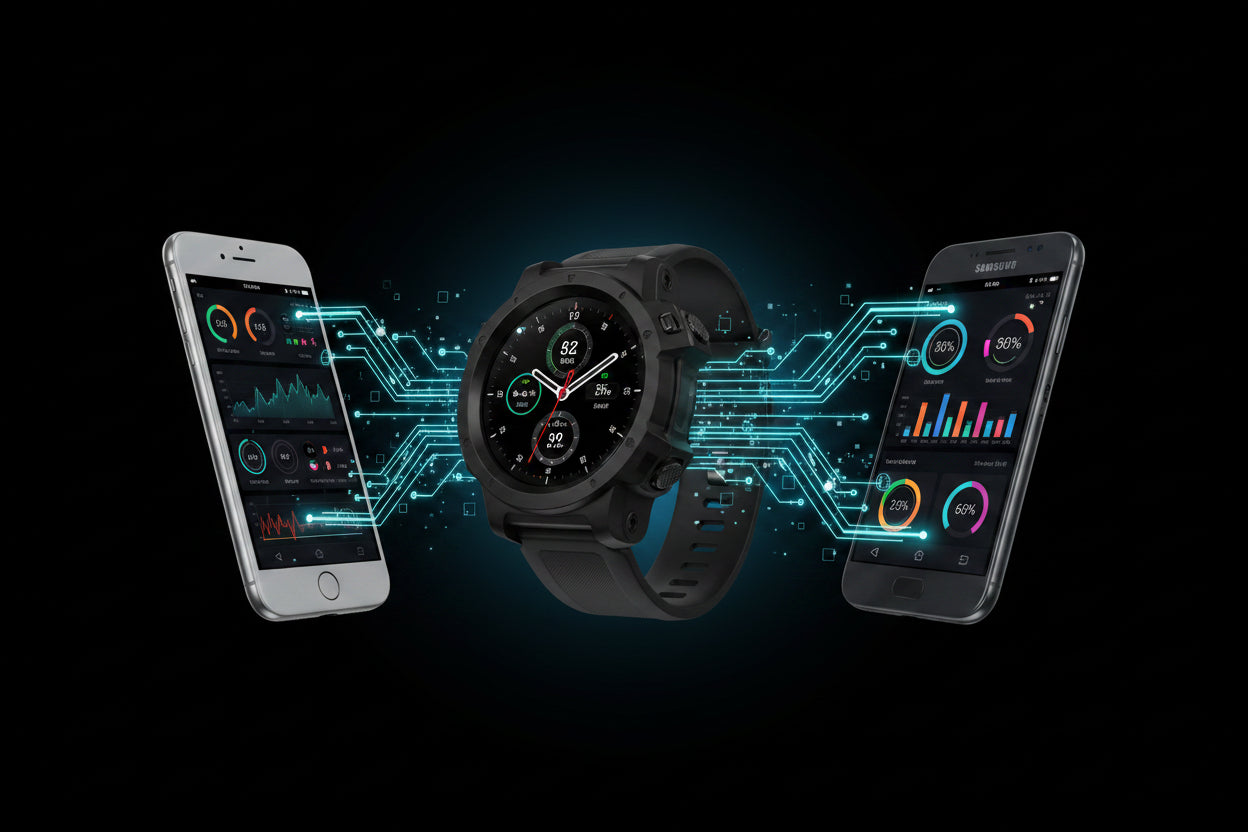 Montre Tactique V3 HR — GPS, Fréquence Cardiaque IP67
