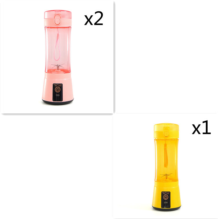 Draagbare elektrische fruitpers draadloze USB oplaadbare minimixer multifunctionele smoothieblender voor de zomer keukenbenodigdheden