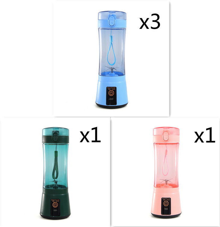 Draagbare elektrische fruitpers draadloze USB oplaadbare minimixer multifunctionele smoothieblender voor de zomer keukenbenodigdheden