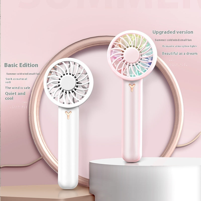 USB Handheld Miniventilator Oplaadbaar Cadeau