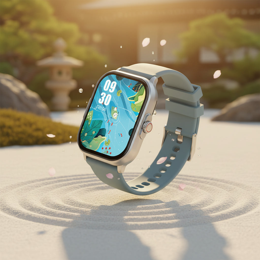 Montre E02 ECG Glycémie — Appels Bluetooth IP67 15J