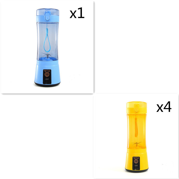 Draagbare elektrische fruitpers draadloze USB oplaadbare minimixer multifunctionele smoothieblender voor de zomer keukenbenodigdheden