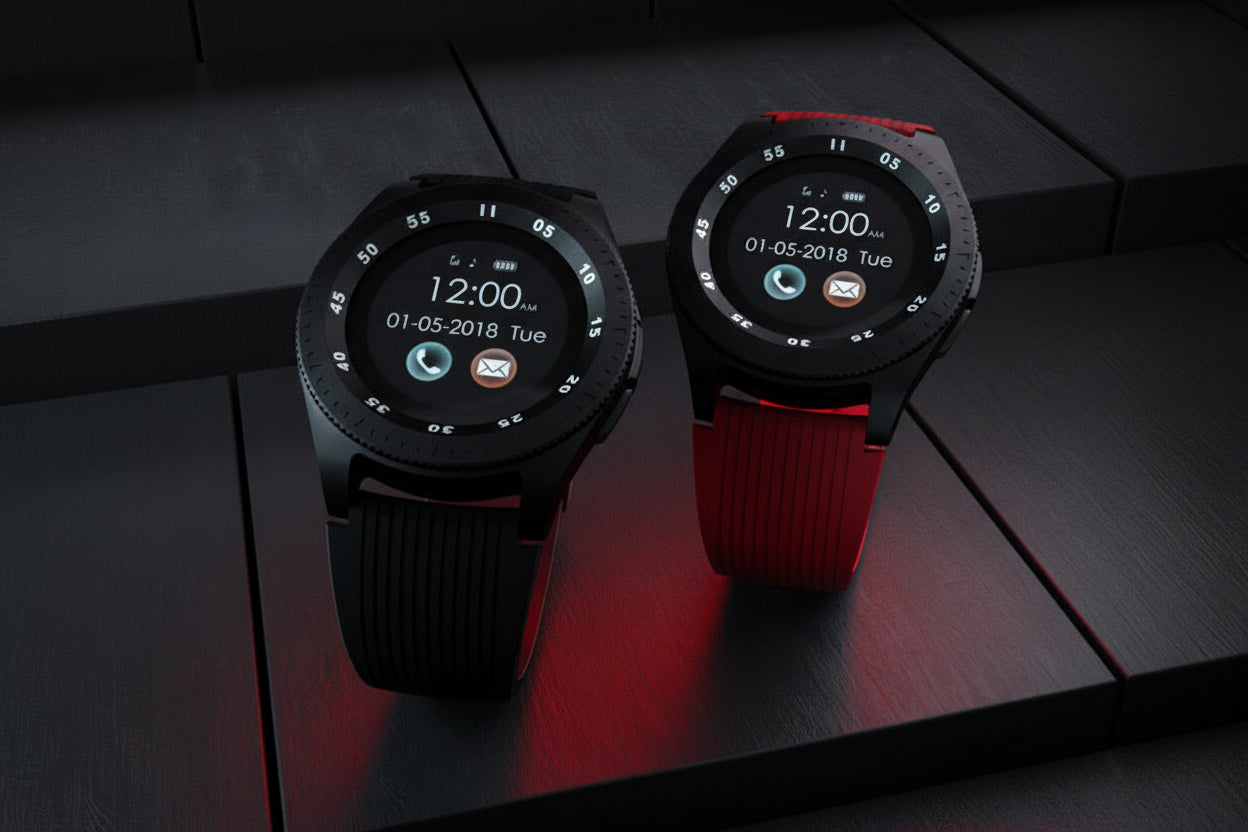 Montre Connectée SIM — Écran IPS 1,3" & Caméra