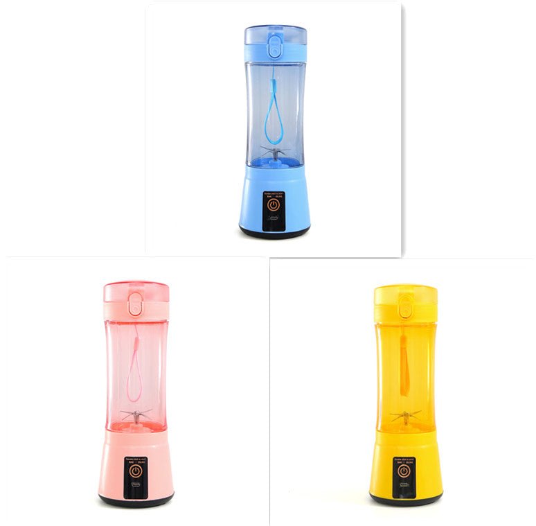 Draagbare elektrische fruitpers draadloze USB oplaadbare minimixer multifunctionele smoothieblender voor de zomer keukenbenodigdheden