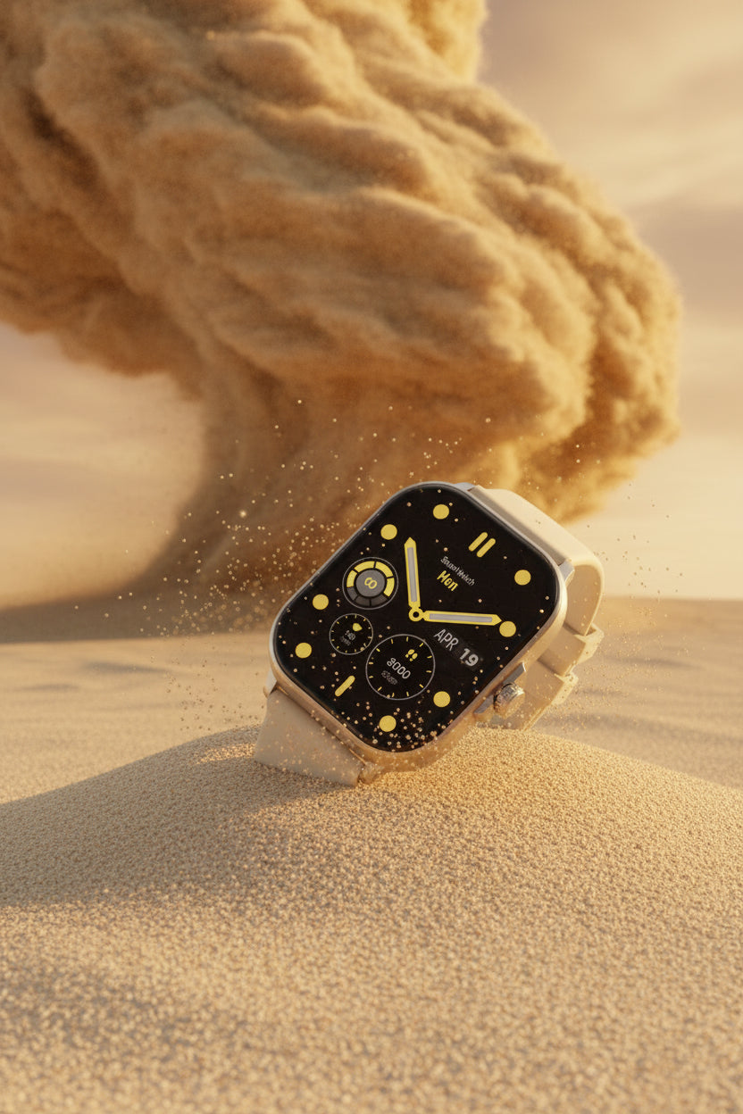 Montre E02 ECG Glycémie — Appels Bluetooth IP67 15J