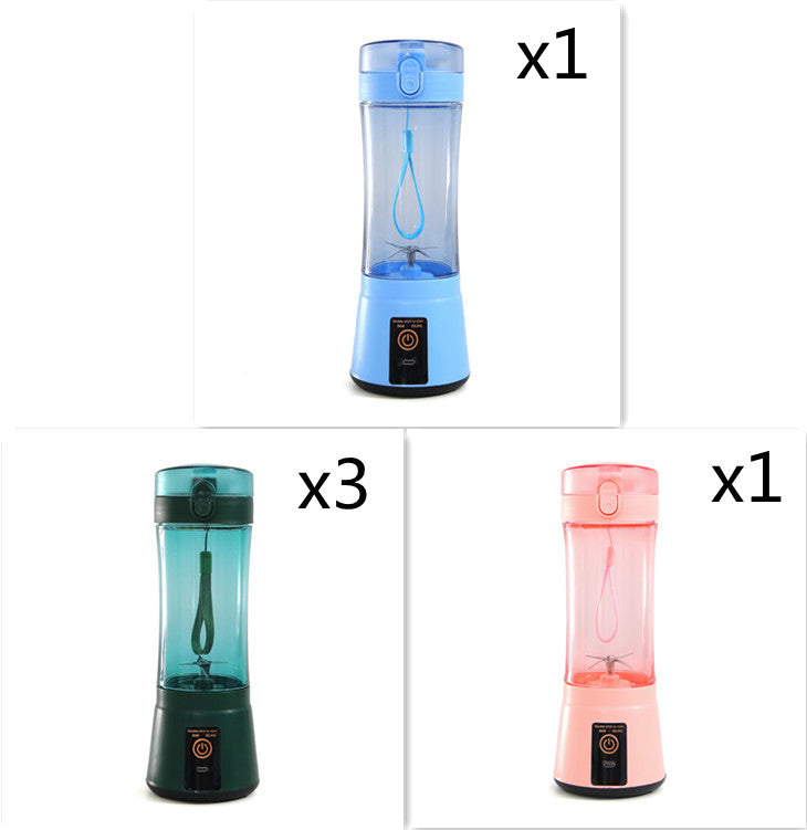 Draagbare elektrische fruitpers draadloze USB oplaadbare minimixer multifunctionele smoothieblender voor de zomer keukenbenodigdheden