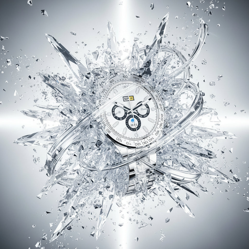 Montre Chronographe Smart — Bluetooth, IP68, 30J Veille