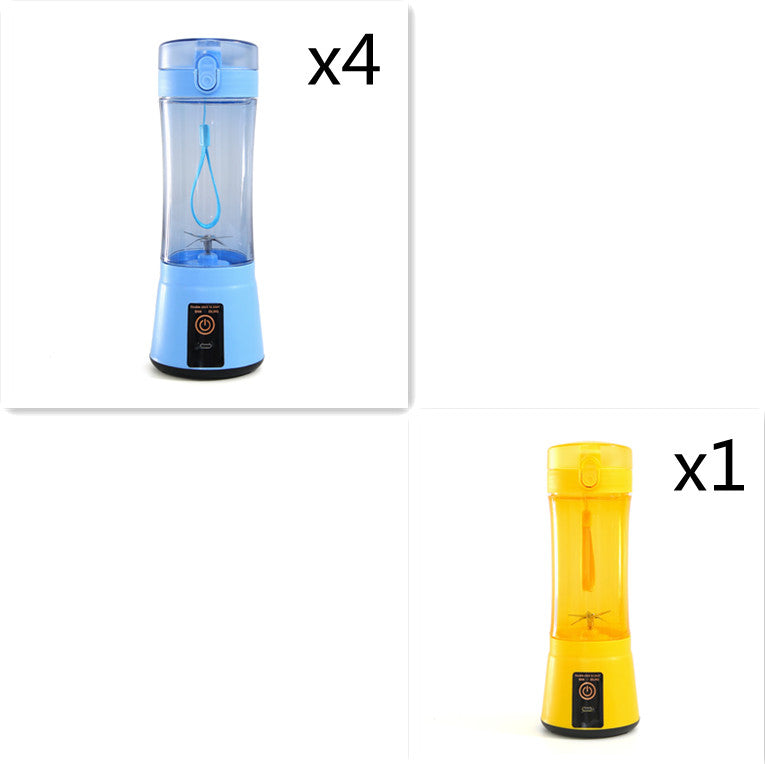 Draagbare elektrische fruitpers draadloze USB oplaadbare minimixer multifunctionele smoothieblender voor de zomer keukenbenodigdheden
