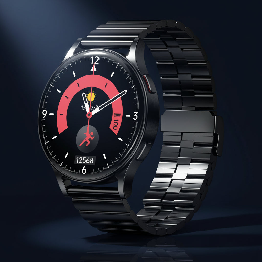 Montre Connectée HDT5 MAX — Bluetooth & Suivi Santé IP68