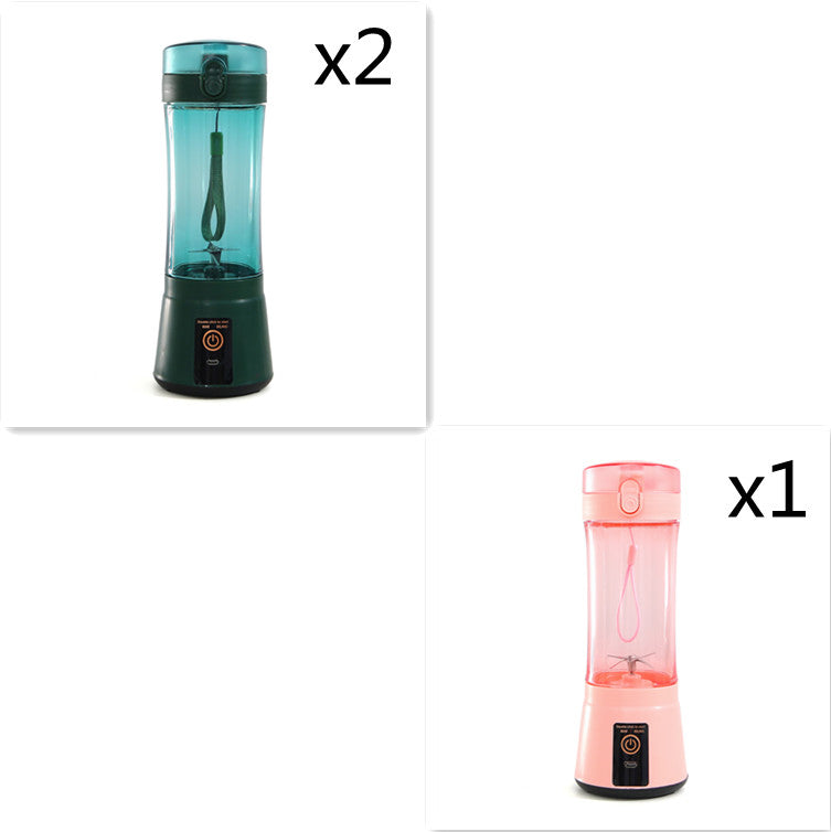 Draagbare elektrische fruitpers draadloze USB oplaadbare minimixer multifunctionele smoothieblender voor de zomer keukenbenodigdheden