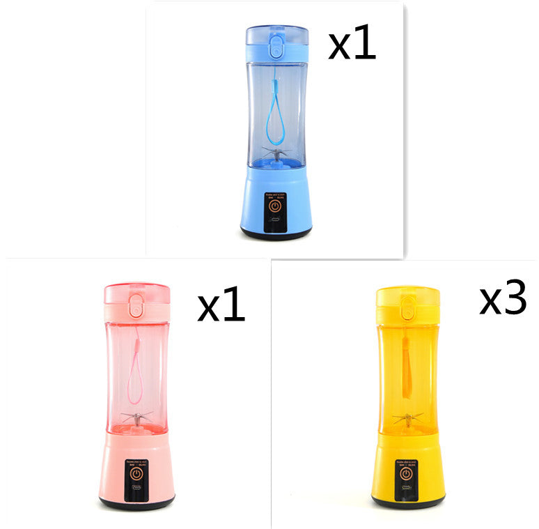 Draagbare elektrische fruitpers draadloze USB oplaadbare minimixer multifunctionele smoothieblender voor de zomer keukenbenodigdheden