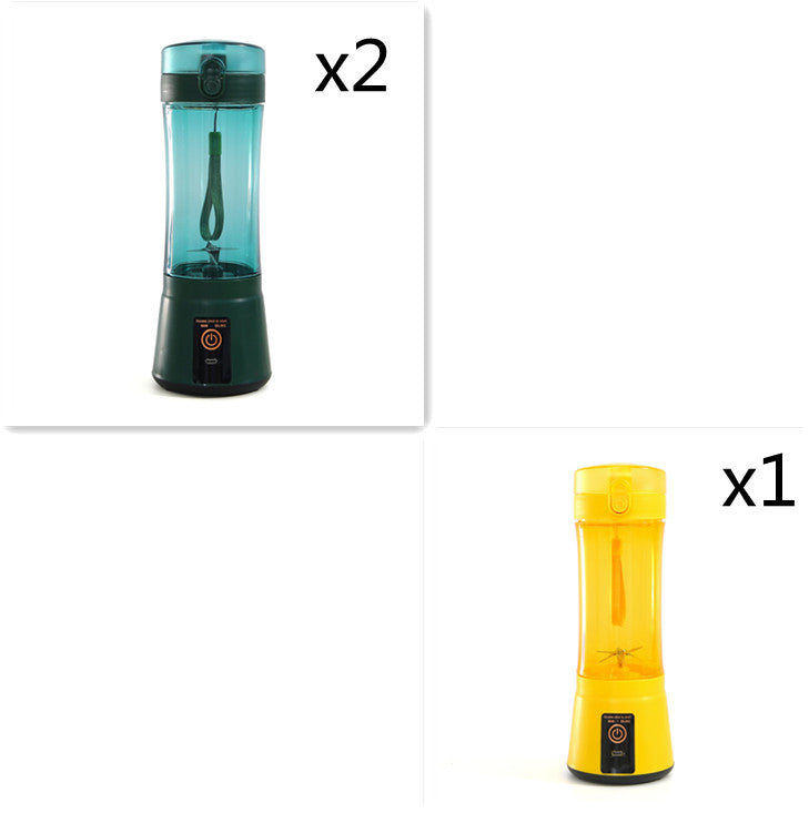 Draagbare elektrische fruitpers draadloze USB oplaadbare minimixer multifunctionele smoothieblender voor de zomer keukenbenodigdheden
