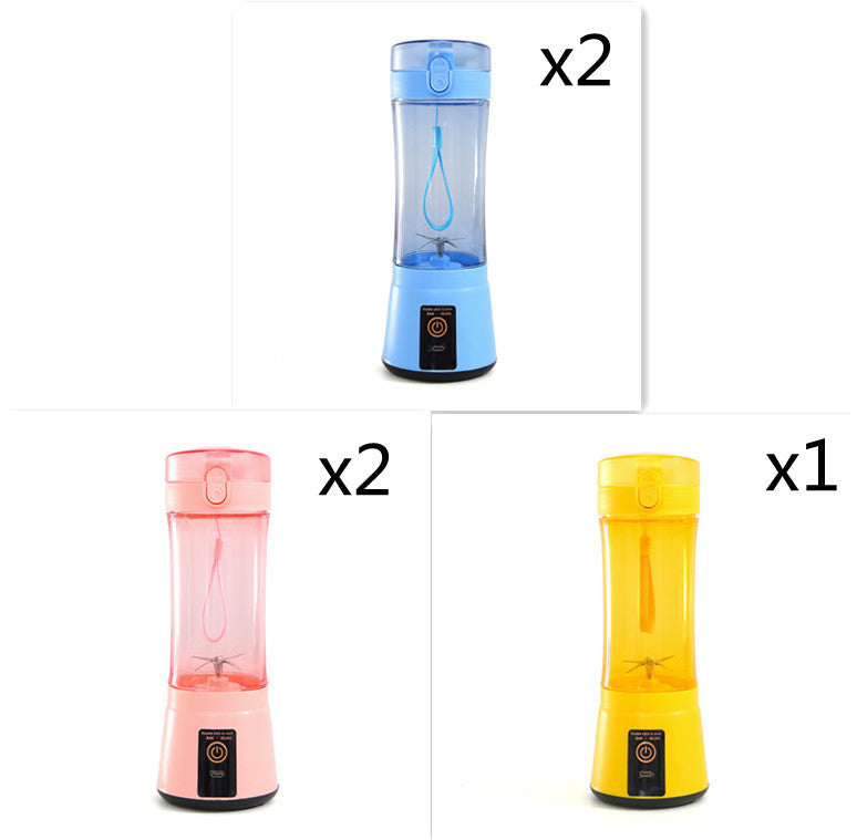 Draagbare elektrische fruitpers draadloze USB oplaadbare minimixer multifunctionele smoothieblender voor de zomer keukenbenodigdheden
