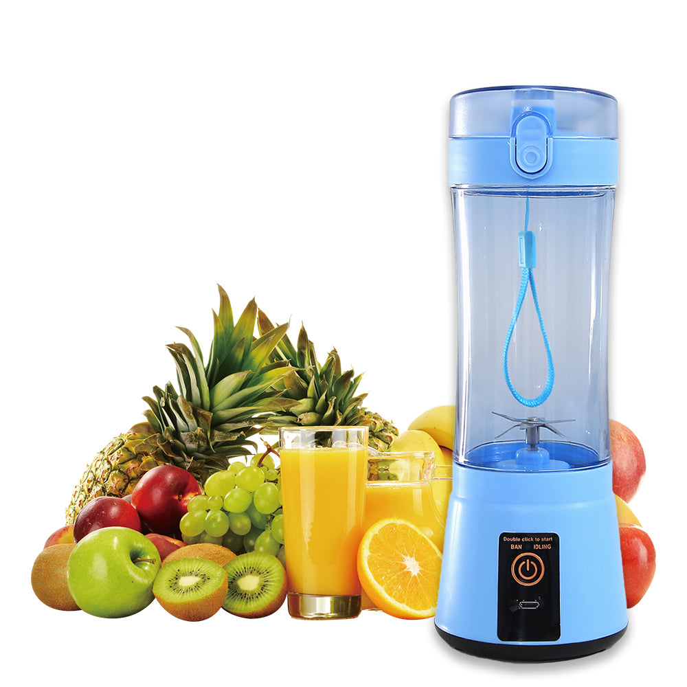 Draagbare elektrische fruitpers draadloze USB oplaadbare minimixer multifunctionele smoothieblender voor de zomer keukenbenodigdheden