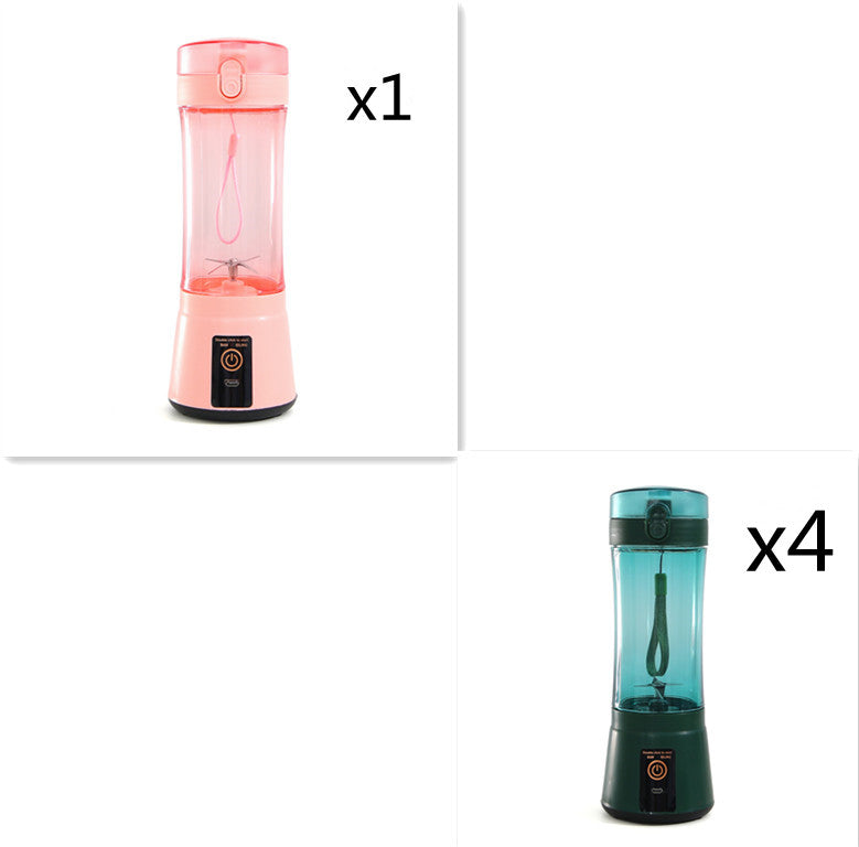 Draagbare elektrische fruitpers draadloze USB oplaadbare minimixer multifunctionele smoothieblender voor de zomer keukenbenodigdheden