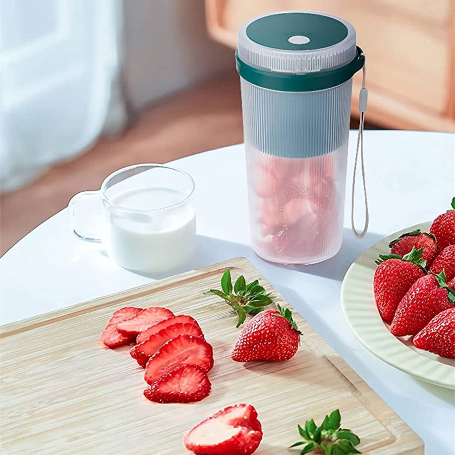 Multi-Function Portable Blender Electric Juicer Cup Sports Bottle Fruit Blender USB Rechargeable Smoothie Blender Fruit Juicer Extractor