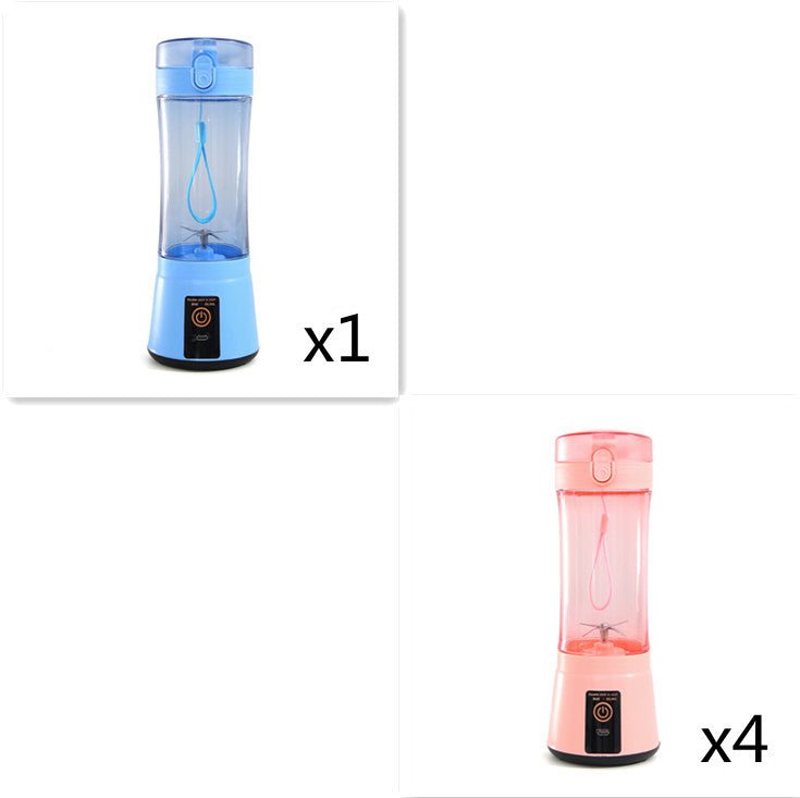 Draagbare elektrische fruitpers draadloze USB oplaadbare minimixer multifunctionele smoothieblender voor de zomer keukenbenodigdheden