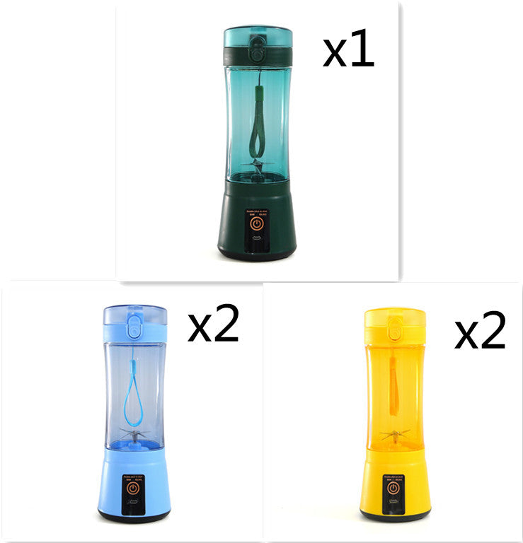 Draagbare elektrische fruitpers draadloze USB oplaadbare minimixer multifunctionele smoothieblender voor de zomer keukenbenodigdheden