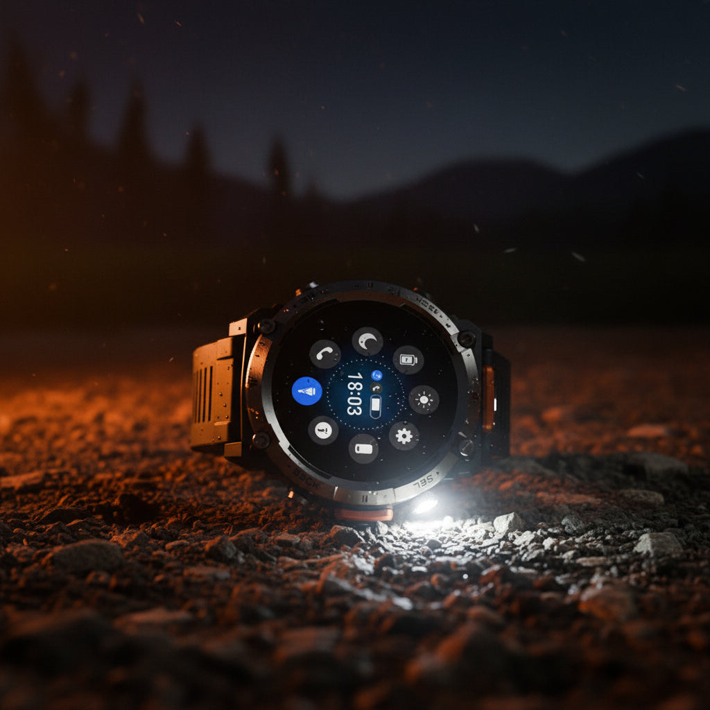 Montre Connectée Outdoor Sport — Robuste & Étanche