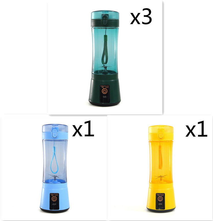 Draagbare elektrische fruitpers draadloze USB oplaadbare minimixer multifunctionele smoothieblender voor de zomer keukenbenodigdheden