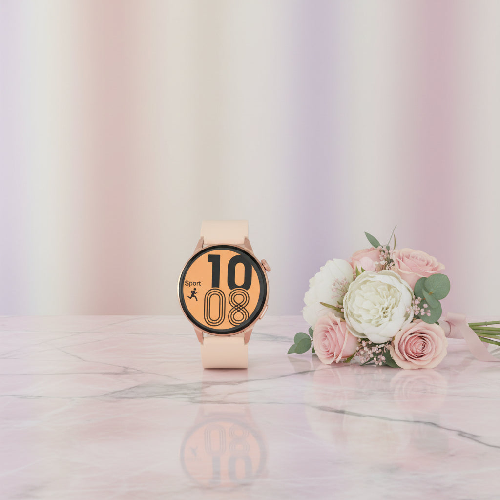Montre Connectée Élégante — Bluetooth 5.0 & IP68