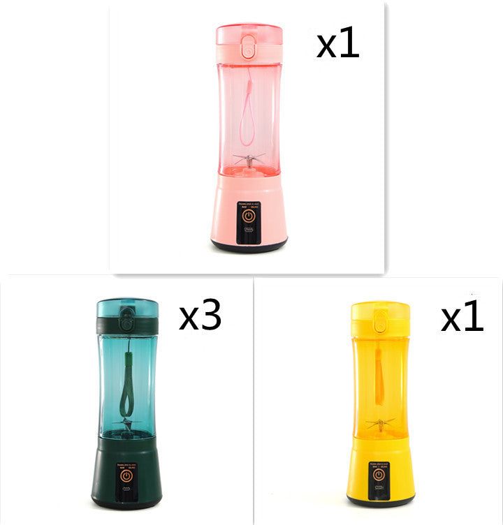 Draagbare elektrische fruitpers draadloze USB oplaadbare minimixer multifunctionele smoothieblender voor de zomer keukenbenodigdheden