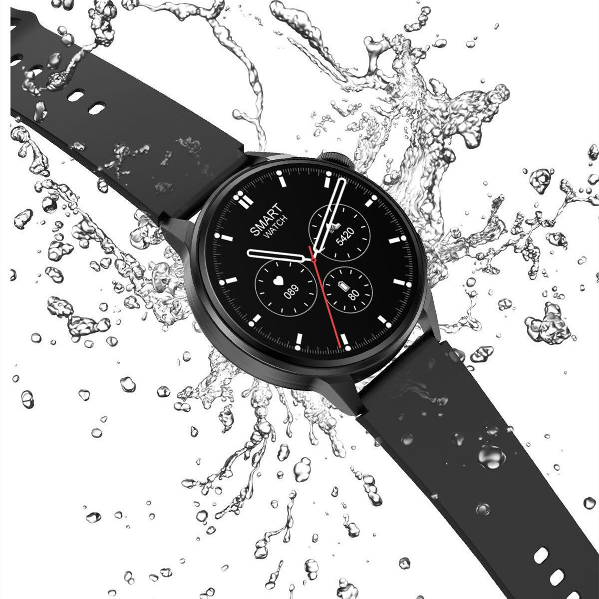 Montre Connectée Élégante — Bluetooth 5.0 & IP68