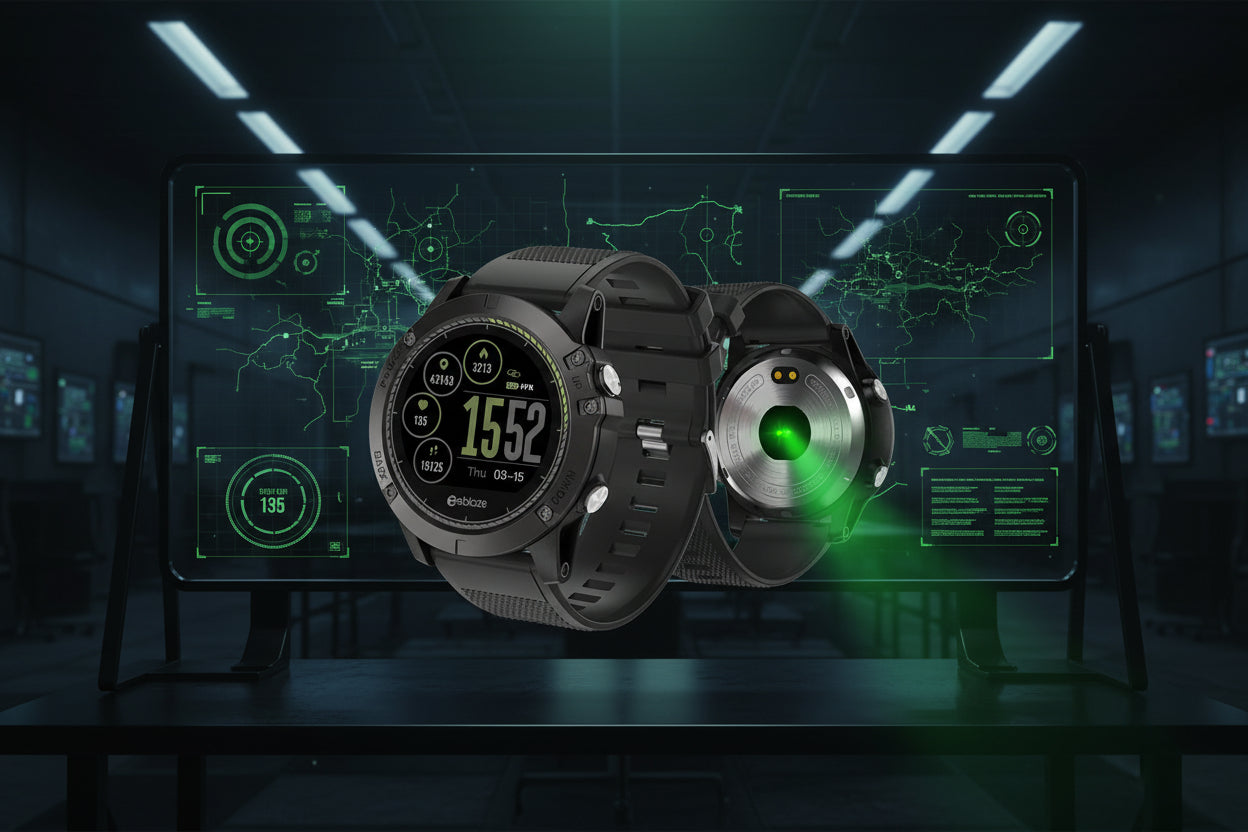 Montre Tactique V3 HR — GPS, Fréquence Cardiaque IP67