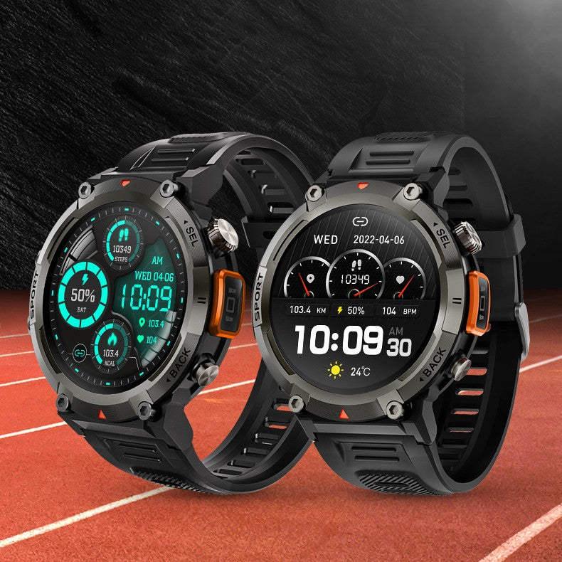 Montre Connectée Outdoor Sport — Robuste & Étanche