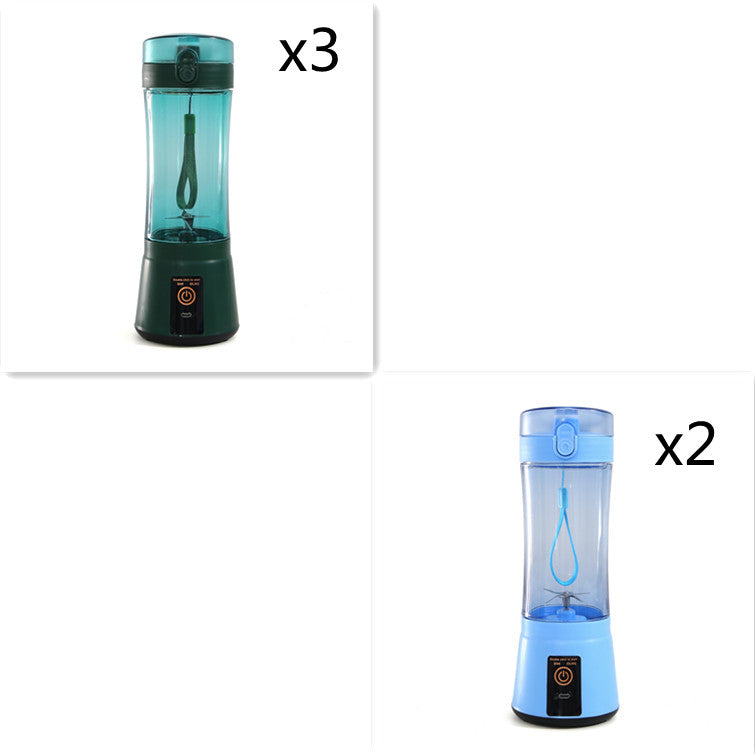 Draagbare elektrische fruitpers draadloze USB oplaadbare minimixer multifunctionele smoothieblender voor de zomer keukenbenodigdheden