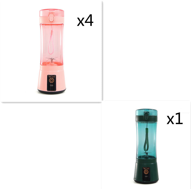 Draagbare elektrische fruitpers draadloze USB oplaadbare minimixer multifunctionele smoothieblender voor de zomer keukenbenodigdheden