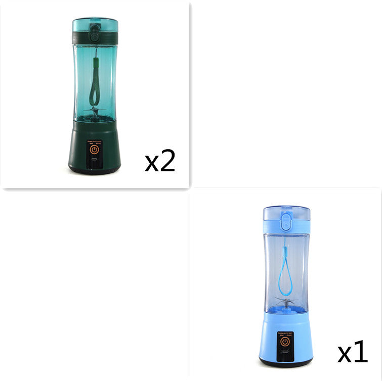 Draagbare elektrische fruitpers draadloze USB oplaadbare minimixer multifunctionele smoothieblender voor de zomer keukenbenodigdheden