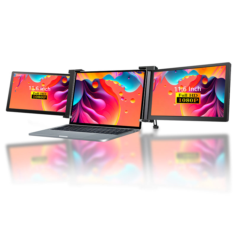 Double Écran Portable 14" Full HD IPS pour Laptop — G-Story GS140NB Moniteur Étendu USB-C