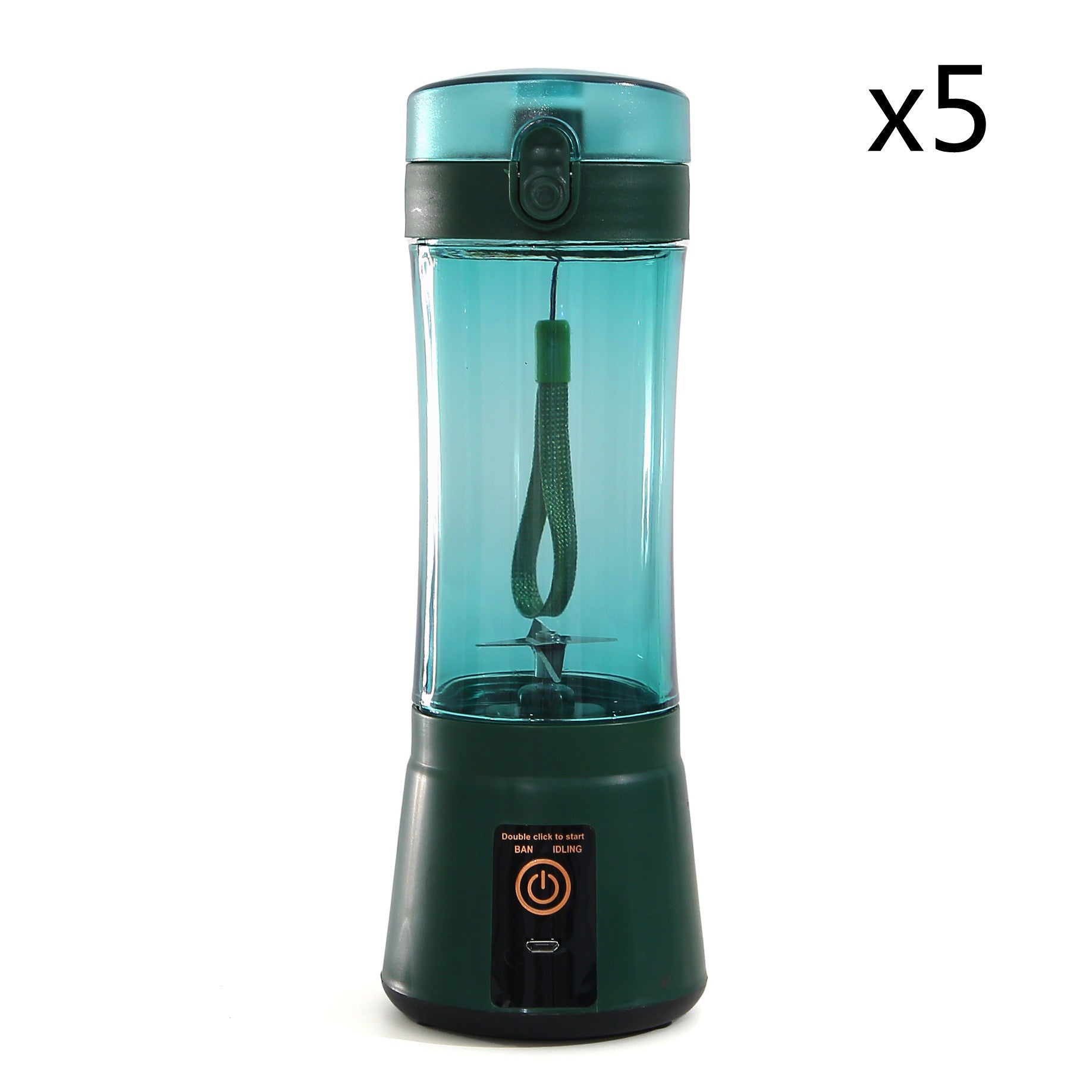 Draagbare elektrische fruitpers draadloze USB oplaadbare minimixer multifunctionele smoothieblender voor de zomer keukenbenodigdheden