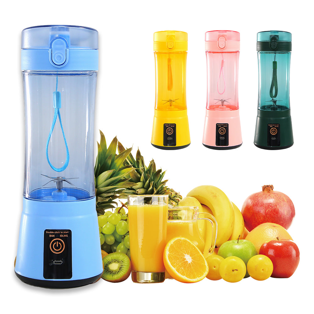 Draagbare elektrische fruitpers draadloze USB oplaadbare minimixer multifunctionele smoothieblender voor de zomer keukenbenodigdheden