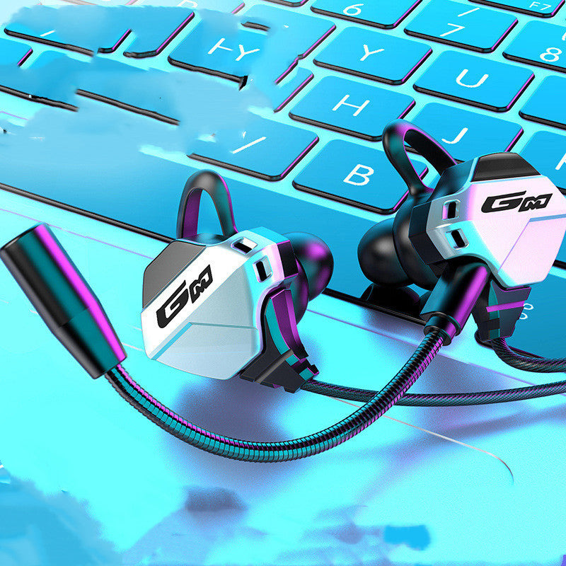 Gaming Gaming Headset In-ear Mobile GamaGaming In-Ear Hoofdtelefoon Afneembare Microfoon — Bedrade Oordopjes PC Mobiele Consoles RGB — Rood / ZwartComputer