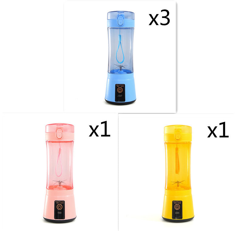 Draagbare elektrische fruitpers draadloze USB oplaadbare minimixer multifunctionele smoothieblender voor de zomer keukenbenodigdheden